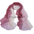 Frauen-Art- und Weisegroßer Schal-Steigungsfarbe 100% Polyester-Schal